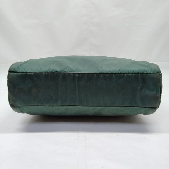 Prada Hand Bag Green Nylon 1271729 - Picture 5 of 9